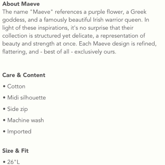 NWT Maeve Black Flounced Midi Skirt ( Anthropologie ) size women’s US 6 / UK 10 - Picture 6 of 6